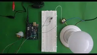 Automate Light with PIR sensor Using Arduino | Automatic Light | Save Electricity