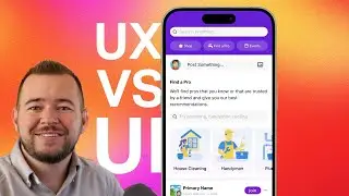 UX Design vs UI Design - Timelapse