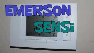 Emerson Sensi WiFi Smart Thermostat Unboxing and Installation