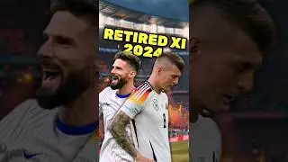 Best Football XI to Retire Internationally in 2024!