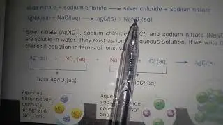 How to write ionic equation