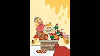 Santa Is Stuck! l Merry Christmas l Audio Story l AList l Ready, Action!
