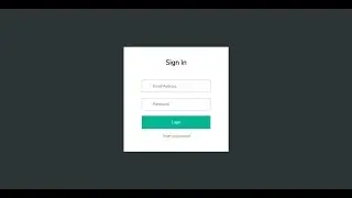 Interactive Login Page With Pure HTML & CSS | CSS Project | UI Design