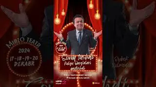 Oybek Xolmedov - 17-18-19-20 dekabr "Mirzo teatr" konsert dasturi
