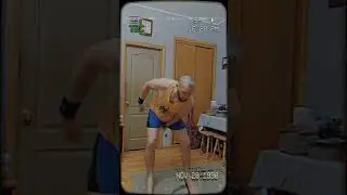 Вечерняя тренировка с гирей 16кг
