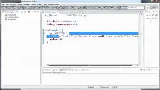 Lesson 00: Anatomy of HelloWorld