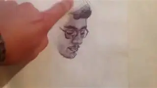 come disegnare un volto tre quarti  (lezione 3)