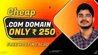 Cheap .com domain and Free hosting - Cheap domain name registration 2022