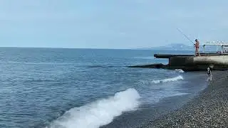 07.06.2023. Погода в Сочи в июне.Смотри на Чёрное море каждый день.