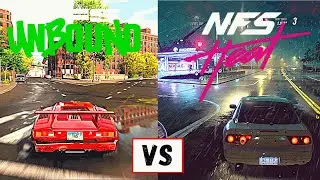 NFS Unbound Vs Heat - The Real Graphic Comparison (4K)