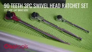 Olsa Tools - 90 Tooth Swivel Head Ratchet