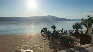 Tivat, pogled sa terase La Roche na Malu Bevandu 2024 #Tivat #winter #2024 #BokaKotorska #Montenegro