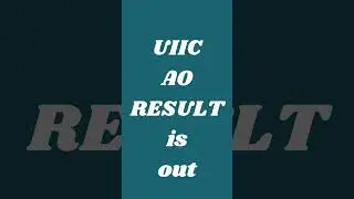 Uiic Ao result 2024 #uiic #uiicao #ibps #shorts