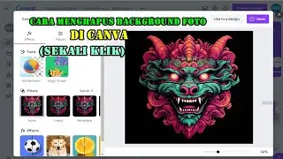 CARA MENGHAPUS BACKGROUND FOTO di CANVA (SEKALI KLIK)