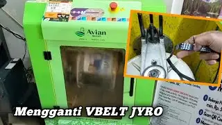 MENGGANTI VBELT MIXER JYRO