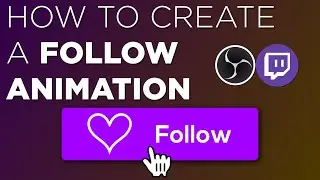 Twitch Follow Button Animation Tutorial | After Effects 2021 | Twitch Follow Overlay + Free Download