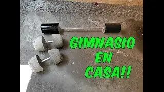 Como Hacer unas Pesas / Mancuernas de Cemento