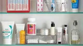 Medicine Cabinet Makeover: Linus™ Medicine Cabinet Organizers