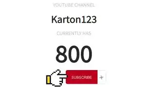 800 Subs :)