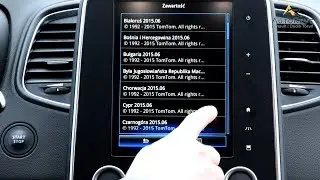 OnLine Renault manual from Auto Reve Toruń, 5. Update of navigation maps, R-Link2