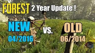 The Forest : 2016 vs. 2014 (2 Year Update) - Graphic and FPS Comparison - R9 290