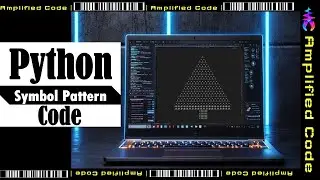 Python Code | Christmas Tree - Symbol Pattern | Python Programming