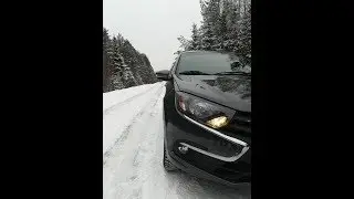 Lada Granta FL 2018/спешит на помощь/проходимость в снегу =)