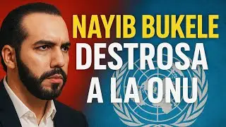 NAYIB BUKELE DESTROSA A LA ONU 😨 🤯EN VIVO EN VIDEO LA HUELLA LATINA