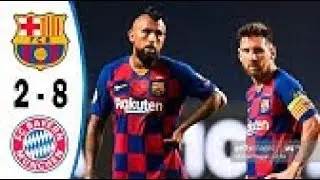 Bayern Munich vs Barcelona 8-2 All goals and Extended Highlights 2020 HD