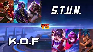 MOBILE LEGENDS S.T.U.N VS K.O.F SQUAD | MOBILE LEGENDS STUN VS KOF 1VS1 FIGHT