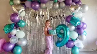 ДЕНЬ РОЖДЕНИЯ!!!🎁🎂САШЕНЬКЕ 9 ЛЕТ!!!🥳🎉.Упала от таких подарков😅.
