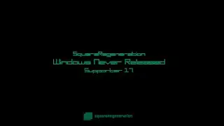 Windows Never Released Supporter 17