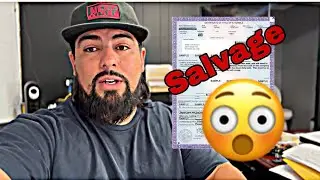 What To Do With Salvage Title and How To Pass Inspection / Copart Paperwork