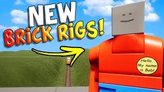 HUGE NEW UPDATE! New Train Physics?! - Brick Rigs Update Gameplay Livestream