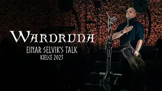 WARDRUNA - Einar's talk - Kielce, Poland 2023