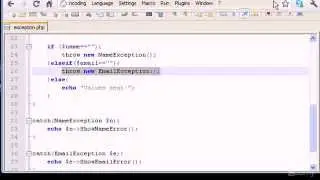 67  Custom Exceptions (Section PHP & MySQL)