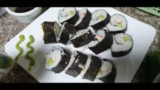 Making some yummy sushi 🍣 l Danvrielyan Santos