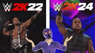Evolution of Damian Priest In WWE Games