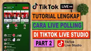 Cara Live Polling di Tiktok Live Studio