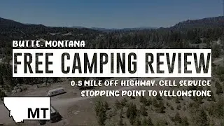 Homestake Pass Dispersed Camping | Free camping review, Stayed here on our way to Yellowstone