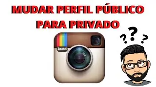 como mudar para instagram privado