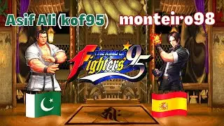 KOF '95 - Asif Ali (kof95) (PAK) VS (SPA) monteiro98  (HIGHLIGHTS IN DESCRIPTION)