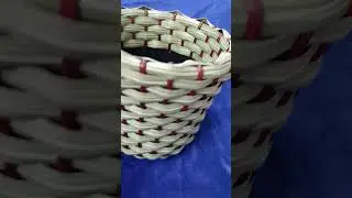 Мой первый опыт с кукурузным ротангом #shorts #плетение