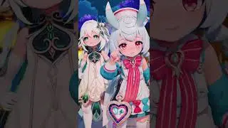 Genshin Impact MMD／4K／60FPS】Nahida，Sigewinne