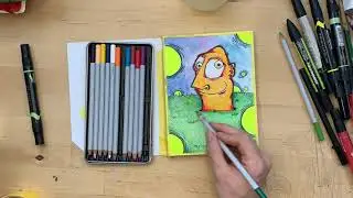 I make A one Hour drawing in 1 Minute!