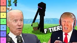 Presidents Rank MINECRAFT MOBS
