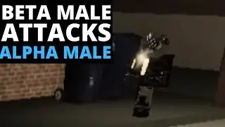 BETA MALE Attacks ALPHA MALE, He Instantly Regrets It | Roblox Criminality