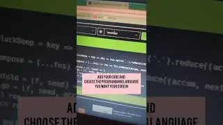 Create a beautiful code snippet 