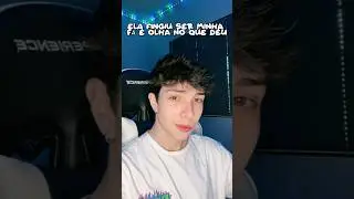 Ela fingiu ser minha fã e levou um fecho 🤣 