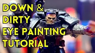 Painting Eyes on Minis The Fast & Easy & Cheaty Way